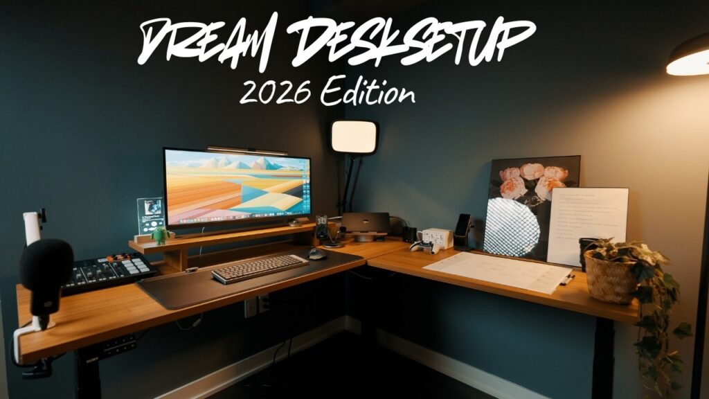 Setup en L para productividad y creación — Edición 2026