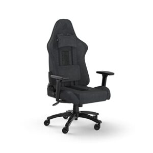 Corsair TC100 Relaxed Silla para Juegos – Gris y Negro