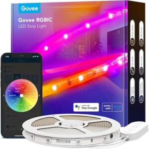 Govee Tira LED 5M, RGBIC Pro LED WiFi,Tiras Inteligentes de Control de App