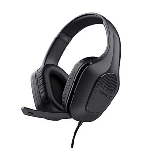 GXTrust Rayne Cascos Gaming Ligeros PC Xbox PS4 PS5 Switch Mobile, Negro