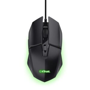 GXTrust Vylax Ratón Gaming con 6 Botones Programables, Negro