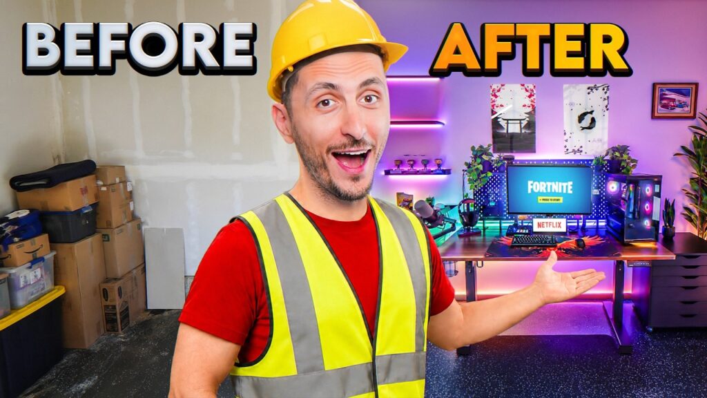 Le estafaron, así que le construyeron su setup soñado