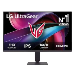 LG Monitor Gaming Ultragear 24G411A-B – 24», IPS, 144Hz, 1 ms, Morado