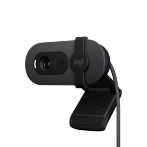 Logitech Brio 100, cámara Web Full HD para reuniones y Streaming