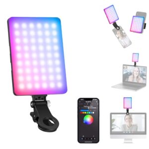 NEEWER VL67C RGB Selfie Luz con Control por App, 94 LED CRI97 2000mAh
