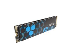 Netac 500GB Interna NVMe SSD PCIE M.2 2280 Unidad de Estado Sólido 3D NAND con Disipador de Calor para Jugadores de PC, Oficina, Videoclip y Diseño