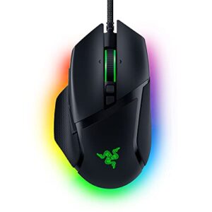 Razer Basilisk V3 – Ratón para Juegos Personalizable con Cable (10+1 Botones Programables, Rueda Inclinable Hyperscroll, 11 Zonas De Iluminación, Interruptores Ópticos de Ratón, Sensor Óptico) Negro
