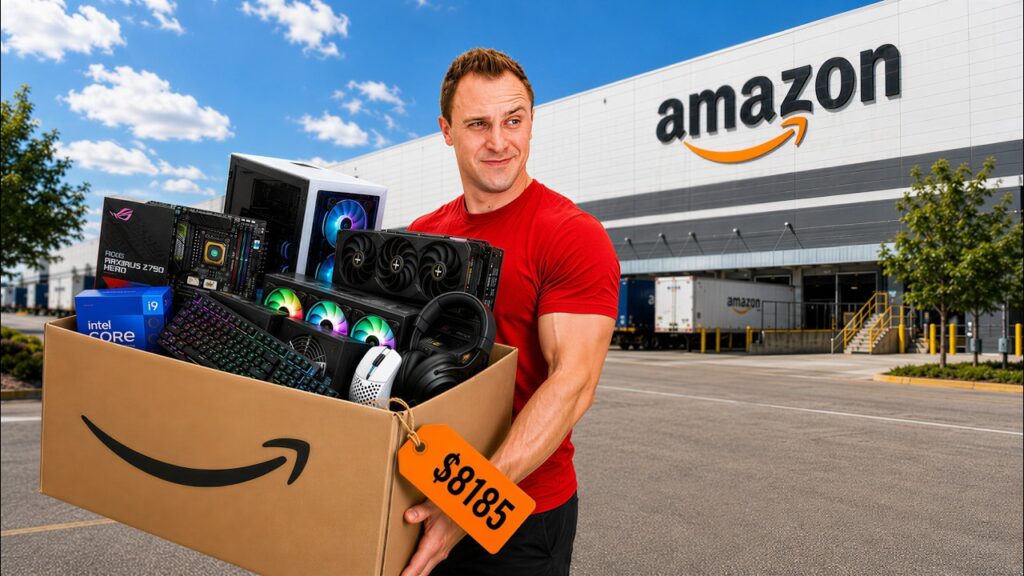 Setup gaming al máximo comprado en Amazon