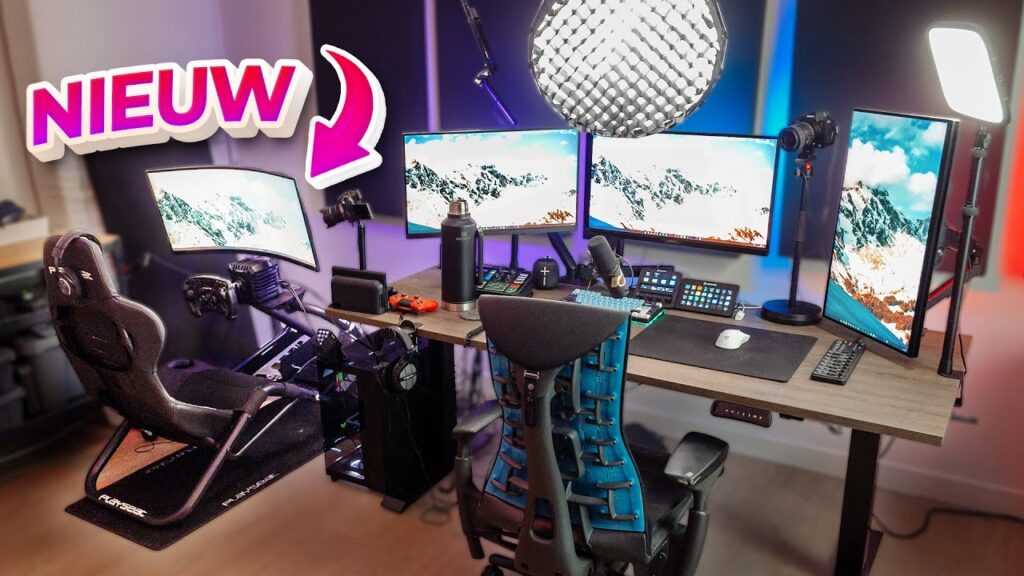 Tour del gaming setup 2025 de Djuncan