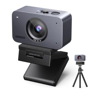 UGREEN FineCam 4K Webcam 30FPS Cámara USB A C Enfoque Auto Trípode Metálico