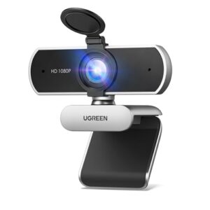 UGREEN Webcam Full HD 1080P 30FPS USB A PC Cámara Foco Fijo