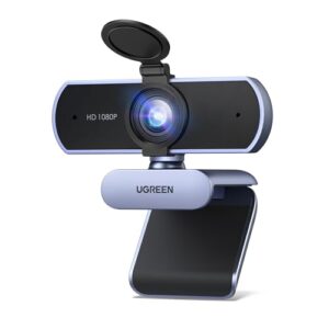 UGREEN Webcam Full HD 1080P 30FPS USB A PC Cámara Foco Fijo