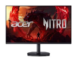 Acer Nitro KG272Gbmipfx, Monitor Gaming 27″ Full HD IPS, 120Hz (1920 x 1080, 16:9, 250 Nits, Tiempo de Respuesta 1 m/s (VRB), 1xHDMI 1.4/1xDP 1.2), Monitor PC, Color Negro